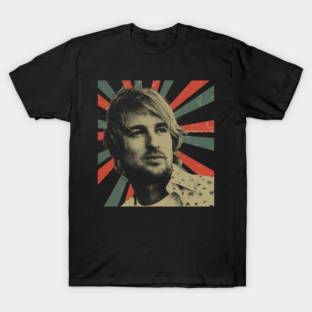 Owen Wilson || Vintage Art Design || Look Nirvana T-Shirt by Setipixel